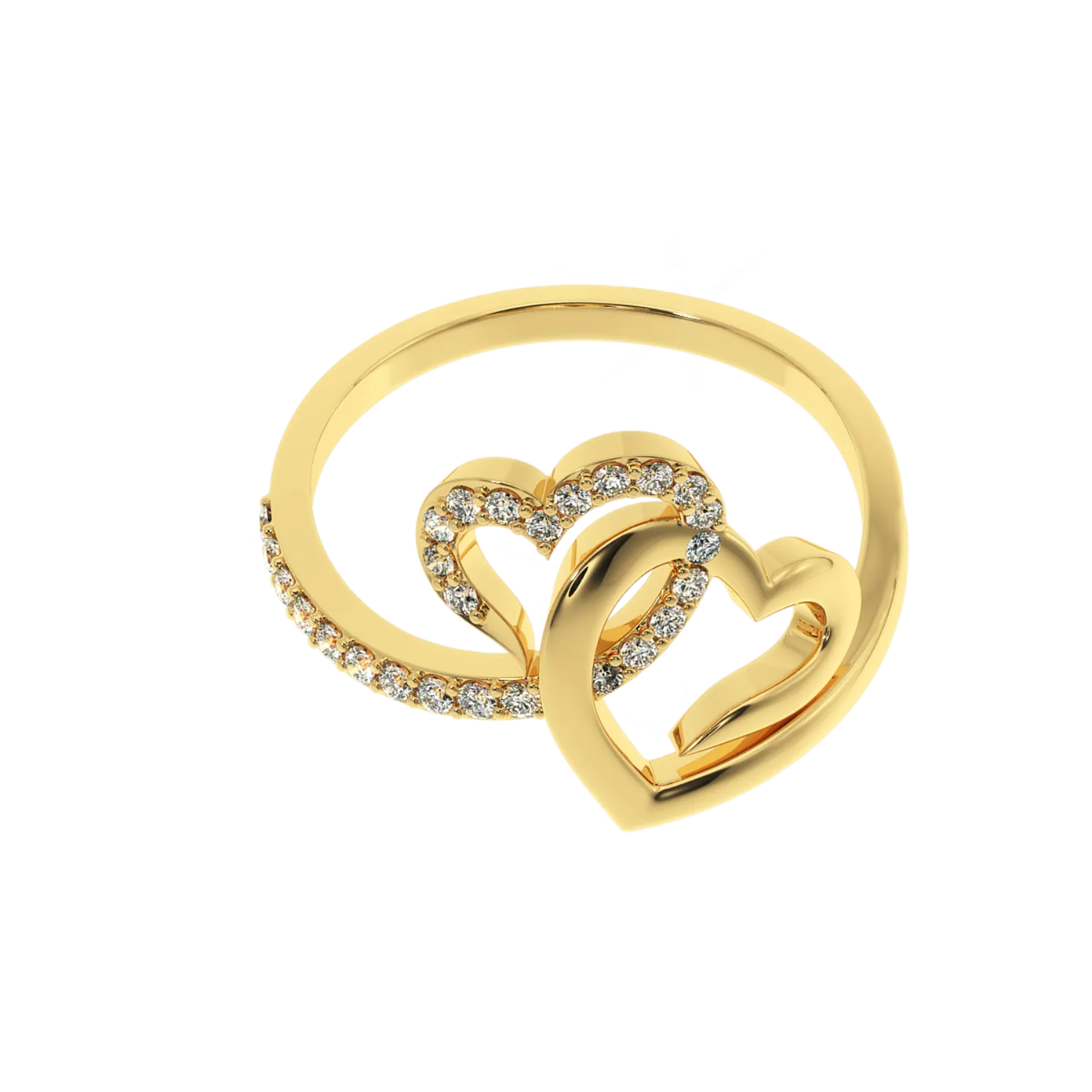 Carousel Lover's Knot Diamond Ring 3