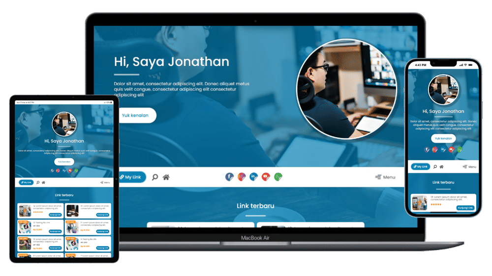 Website BioLink v1.0