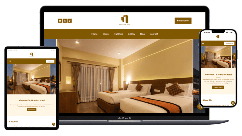 Website Hotel v1.0