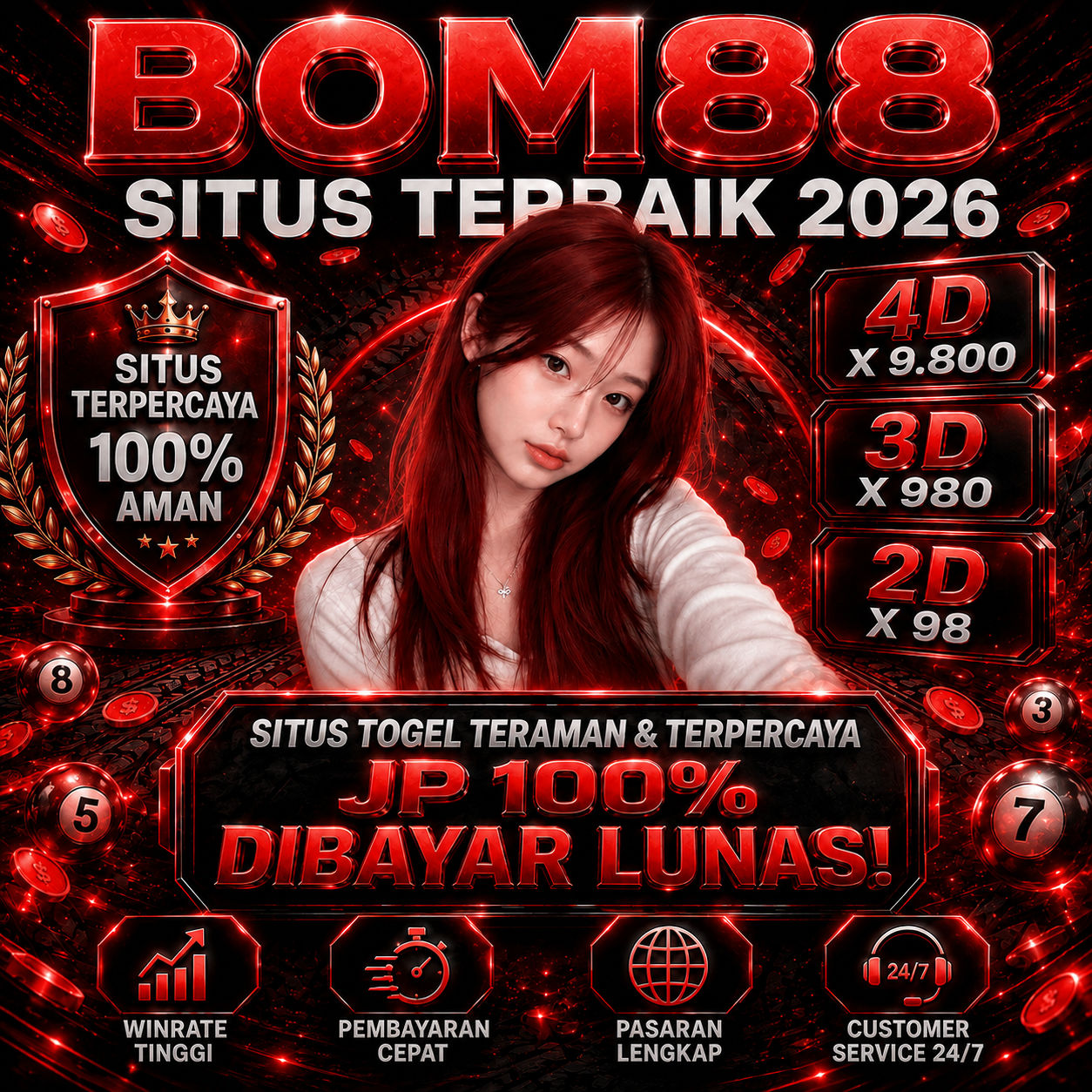 BOM88 : Portal Permainan Terpopuler dengan Sensasi Slot Gacor Penuh Hoki