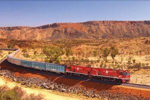 The Ghan lights up with spectacular Parrtjima themed journey