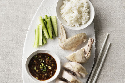 Hainan Chicken and Rice