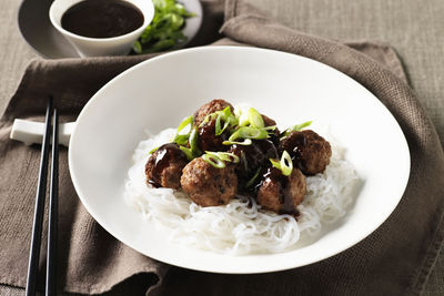 Pork Hoisin Meatballs