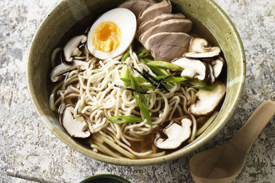 Quick Ramen Style Noodle Soup