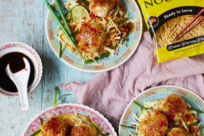 Thai Fish Cakes with Crunchy Asian Slaw