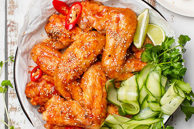 Asian Buffalo Chicken Wings