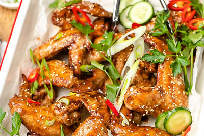 Sticky Chinese Chicken Wings