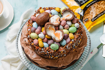 Easter Nest Chocolate Cake