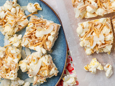 Popcorn Crunch Slice