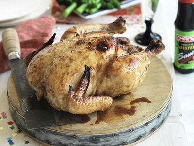 Chinese Marinated Whole Roasted Chicken