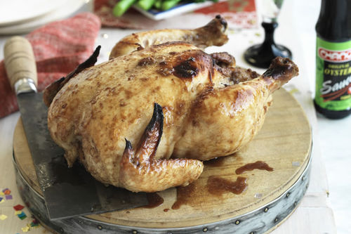 Chinese Marinated Whole Roasted Chicken