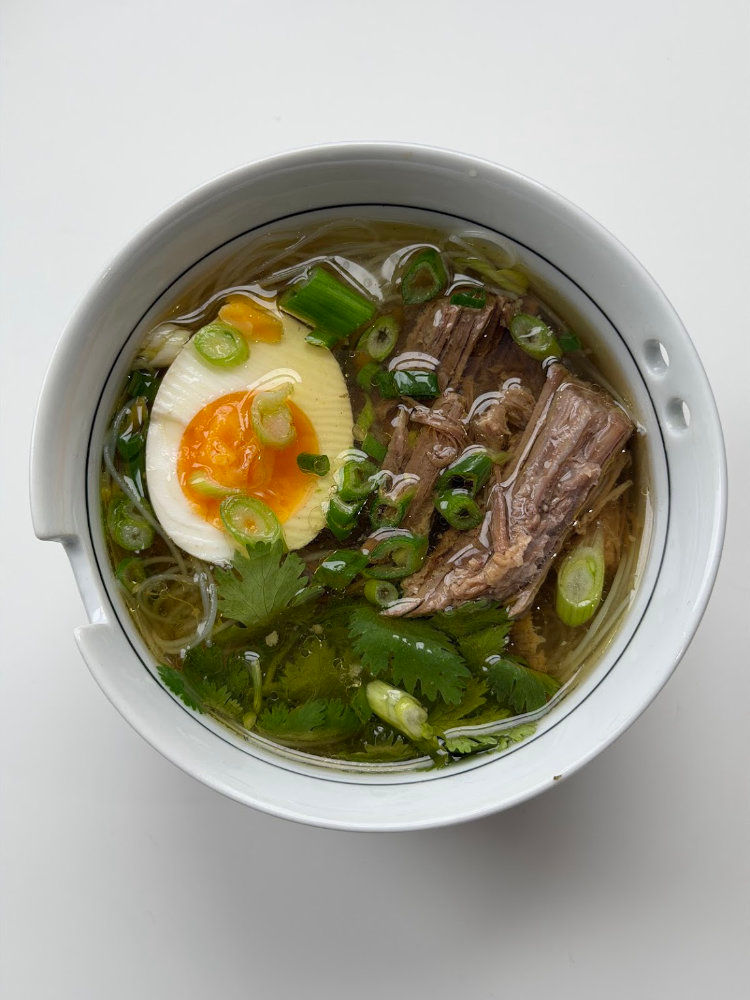 Cozy Brisket Rice Noodle Soup