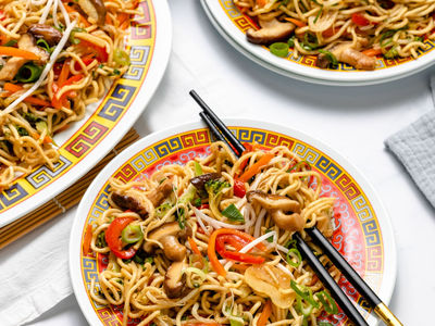 Easy Vegetable Lo Mein
