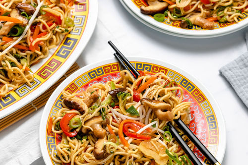 Easy Vegetable Lo Mein