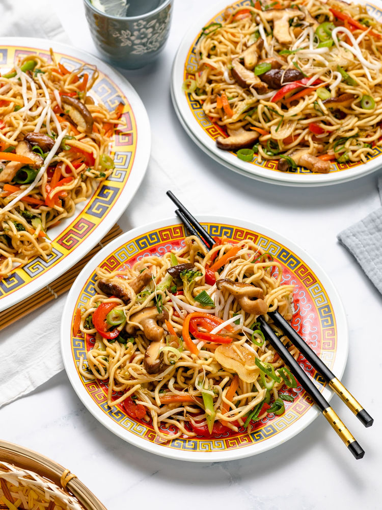 Easy Vegetable Lo Mein Easy Vegetable Lo Mein