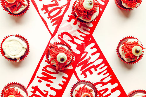 “Eye-ced” Cupcakes