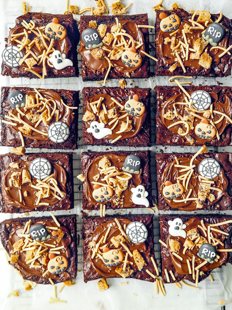 Graveyard Shift Brownies