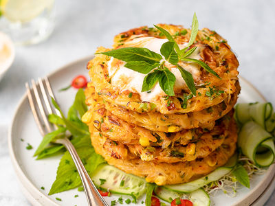 Noodle Fritters
