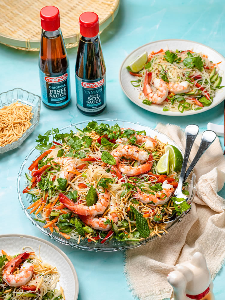 Prawn Summer Noodle Salad