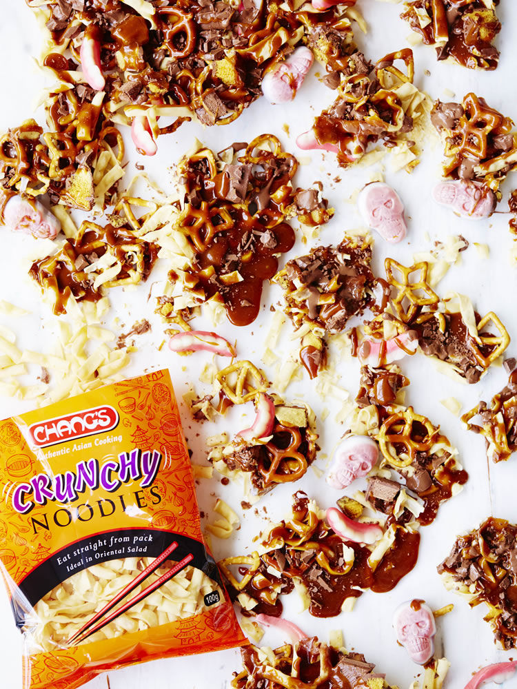Spooky Toffee Bark Spooky Toffee Bark