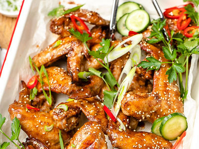 Sticky Chinese Chicken Wings