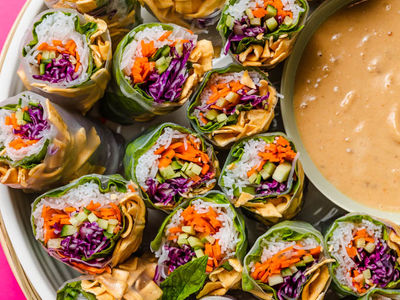 Summer Rice Paper Rolls