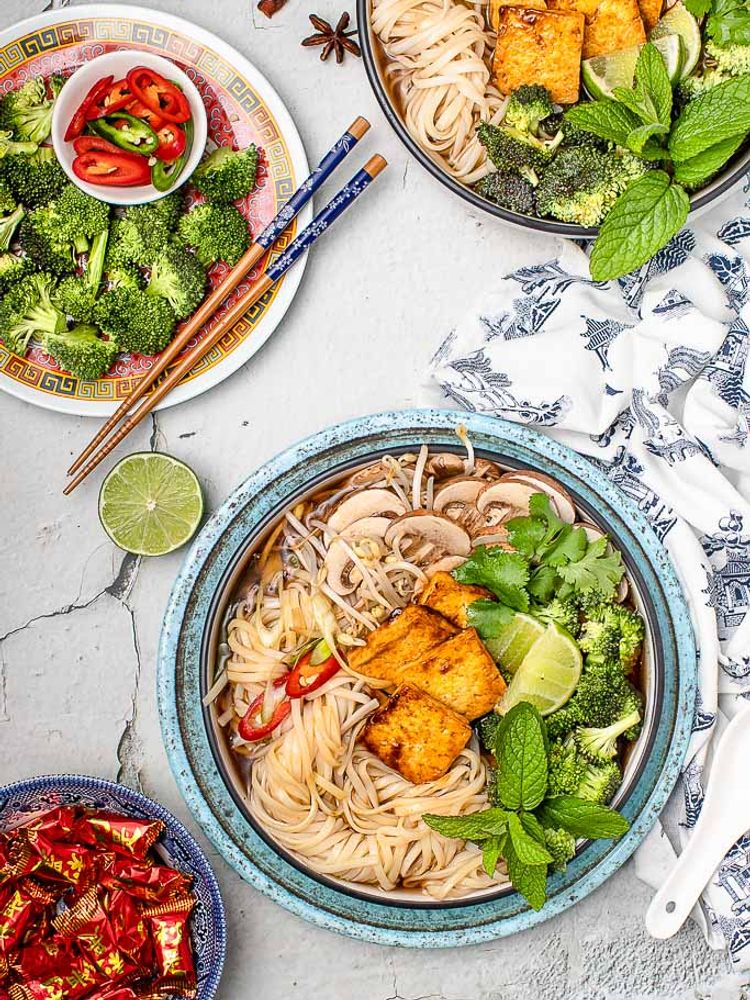 Vegetable Pho Soup