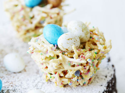 White Chocolate Birds Nests
