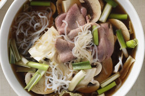 Easy Sukiyaki with Lo-Cal Noodles