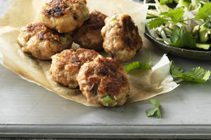 Salmon and Ginger Fishcakes With Cucumber Relish