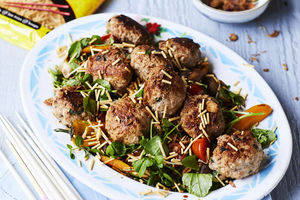 Pork Meatballs with Oyster Sauce