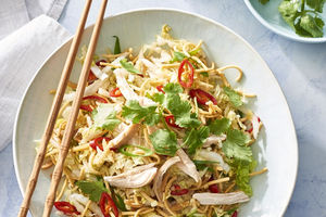 Chicken oriental crispy noodle salad
