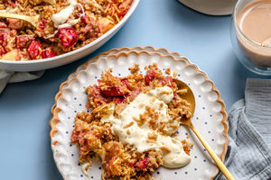 Chang’s Apple and Rhubarb Crumble