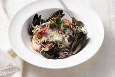 Hot and Sour Seafood with Super Lo-Cal Noodles recipe from Changs