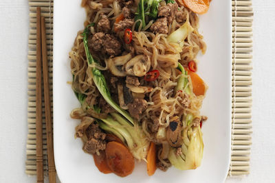 Korean Beef Chap Chae recipe from Changs