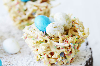 White Chocolate Birds Nests recipe from Changs