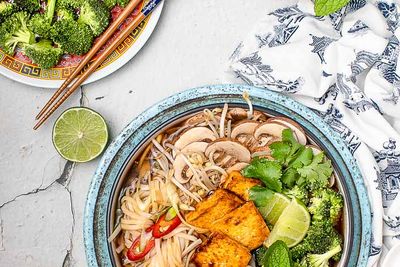 Vegetable Pho Soup recipe from Changs