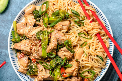 Teriyaki Chicken Noodle Bowl recipe from Changs