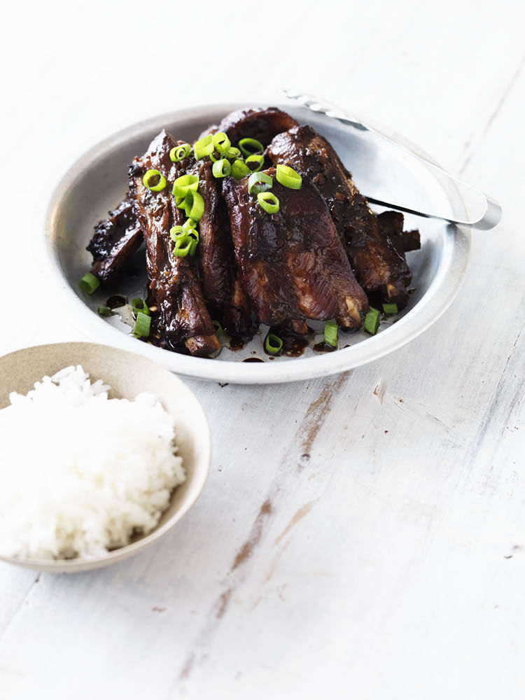 BBQ Pork Ribs with Hoisin