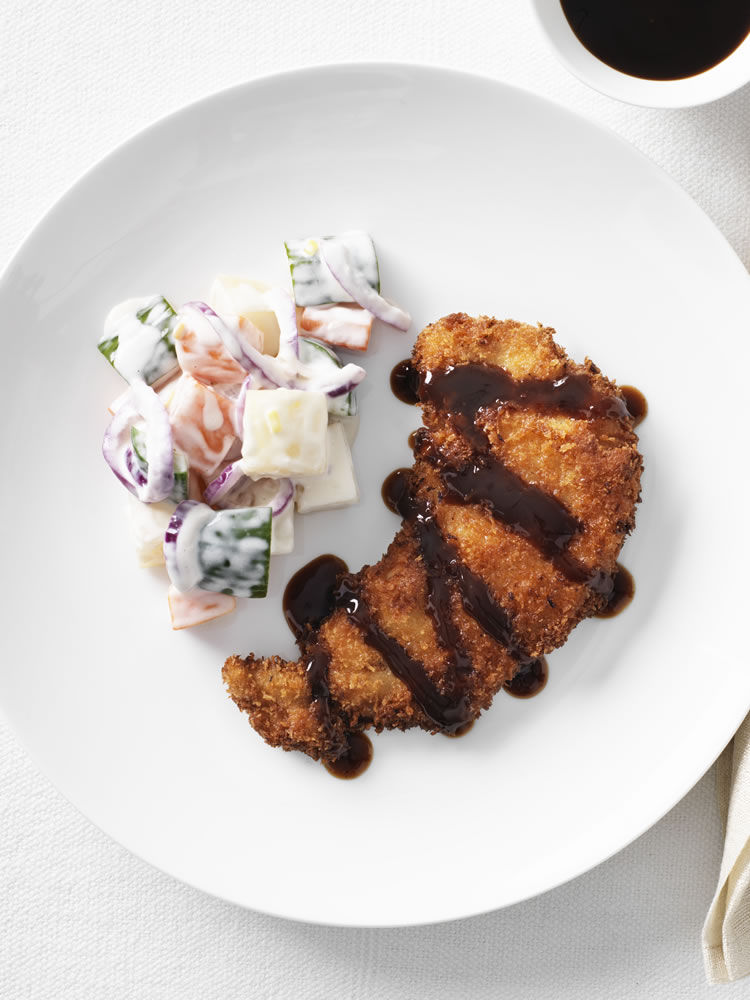 Japanese-style Pork Potato Salad