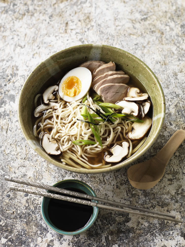 Quick Ramen Style Noodle Soup