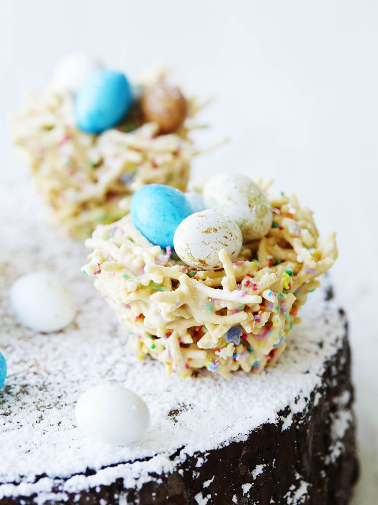 White Chocolate Birds Nests