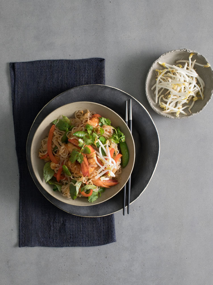 Thai Prawn & Ginger noodles