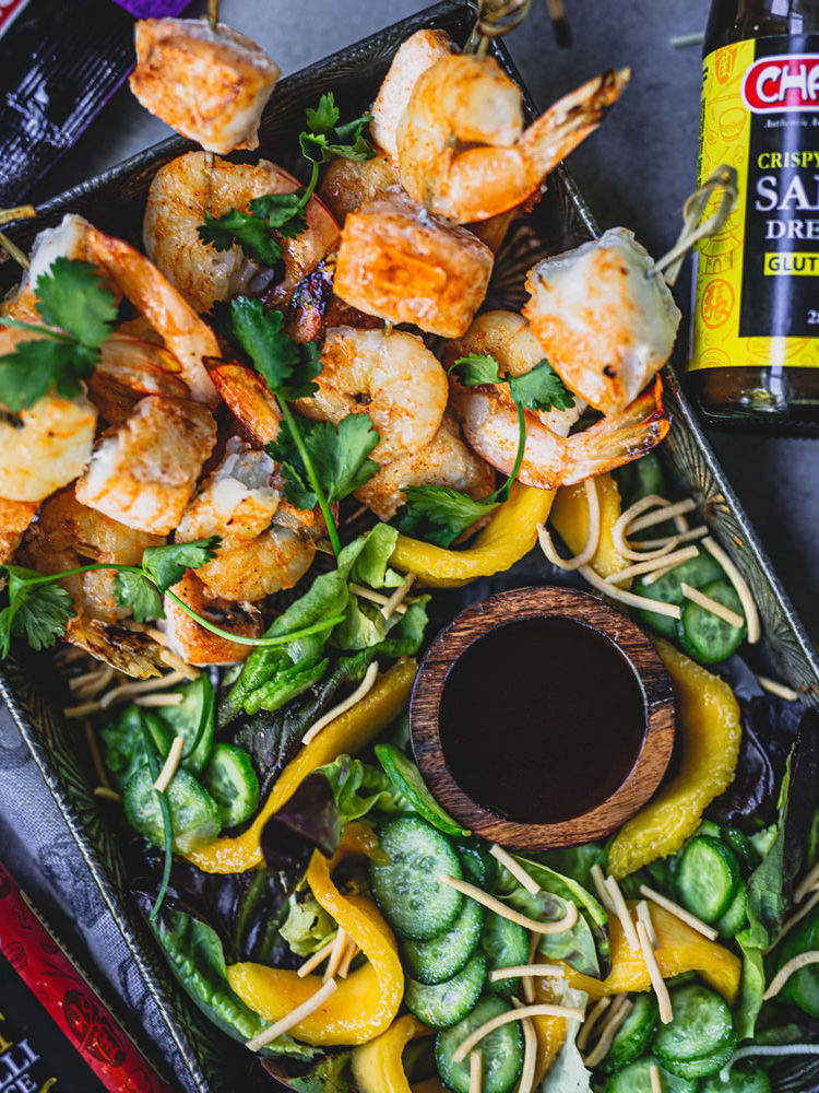 Chilli Seafood Skewers