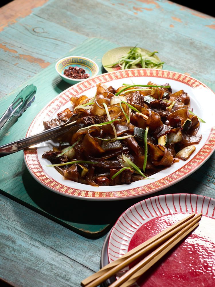 Jajangmyeon - Potato glass noodles with black bean sauce