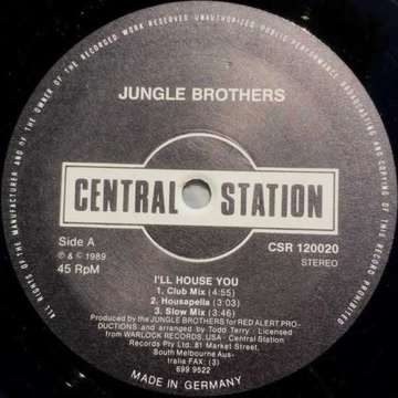 I'll House You  -  Jungle Brothers
