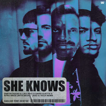 She Knows (with Akon) [Jaxx & Vega Remix] -  Dimitri Vegas & Like Mike, David Guetta, Afro Bros