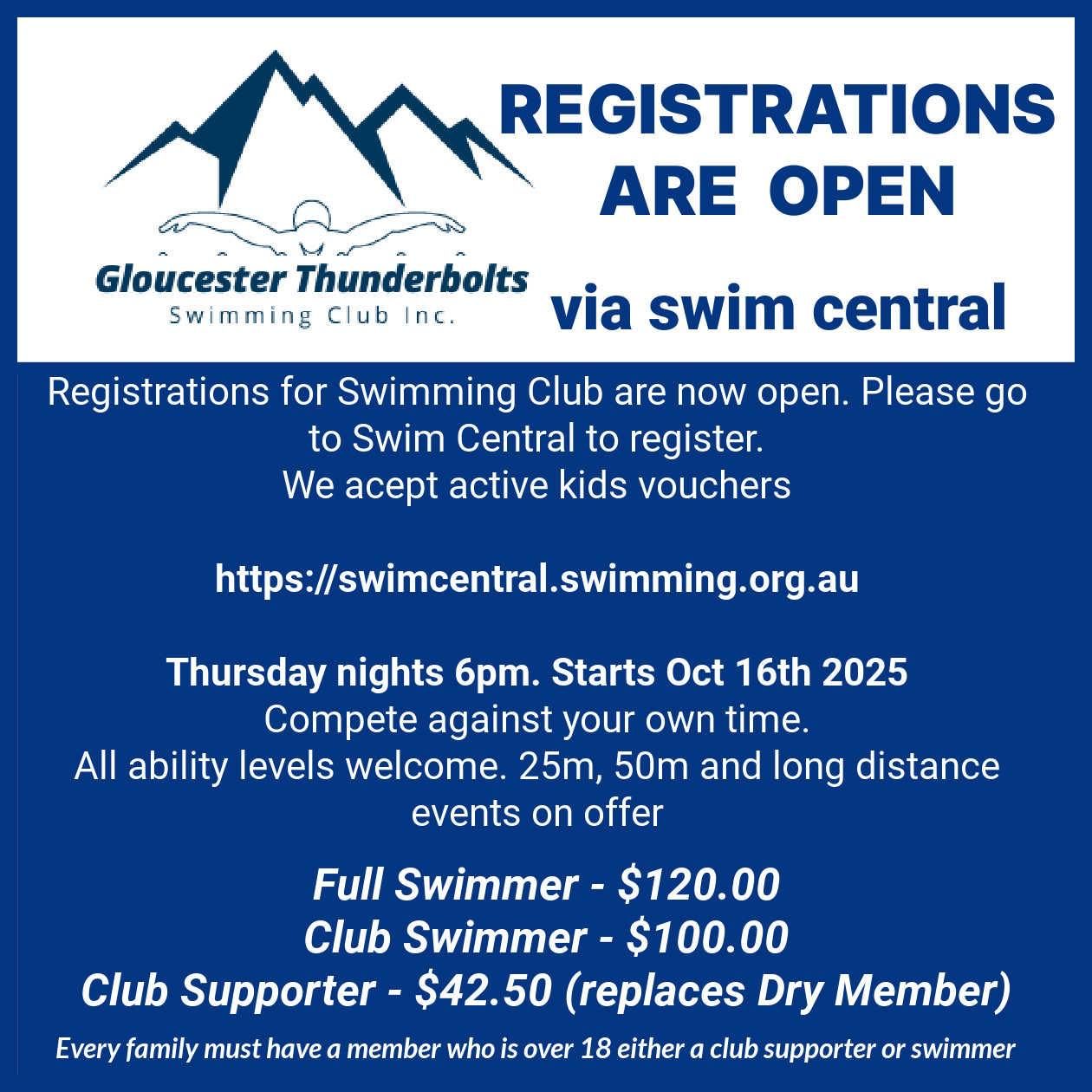 2025-26 Season Opens Thursday October 16th, 2025!