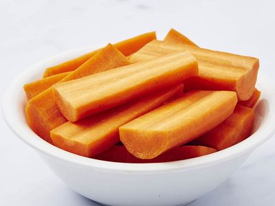 Roasting Carrot Portions