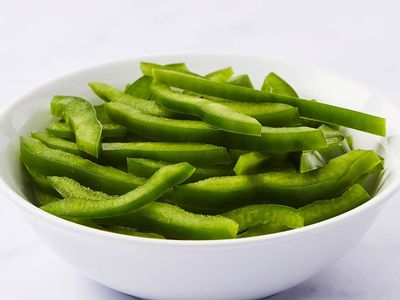 Sliced Capsicum